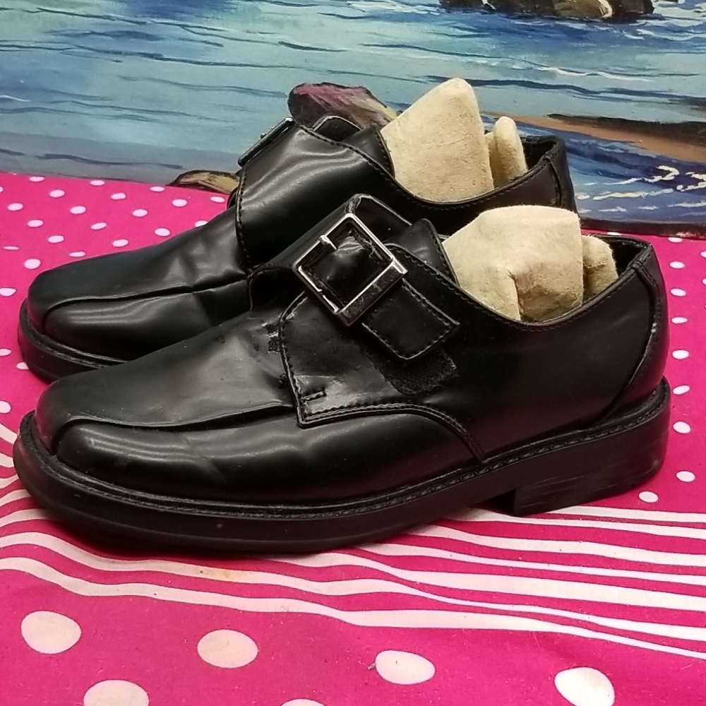 NWOT Toddler Scott David boys dress shoes size 2